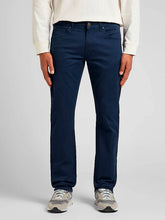 Lee Daren Zip Fly Męskie Spodnie Jeansowe Black Iris L707AW11 112321588